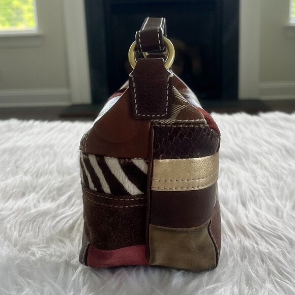 Coach Patchwork Mini Hobo Bag - Picture 3 of 7